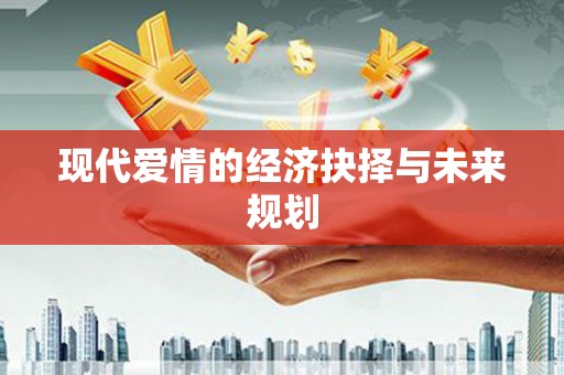 小金现代爱情的经济抉择与未来规划