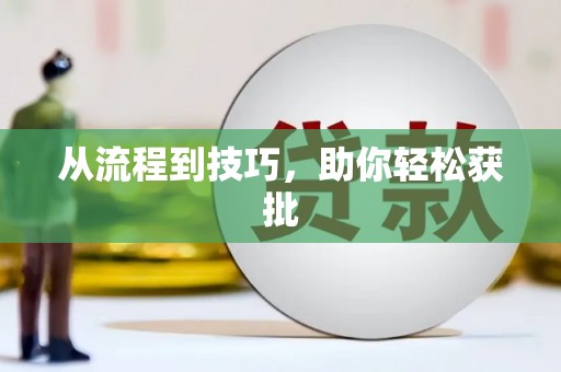 小金从流程到技巧，助你轻松获批