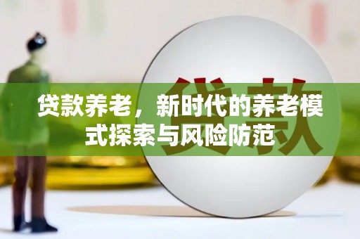 小金贷款养老，新时代的养老模式探索与风险防范