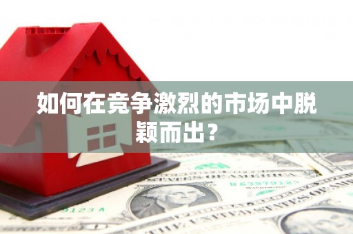 小金如何在竞争激烈的市场中脱颖而出？